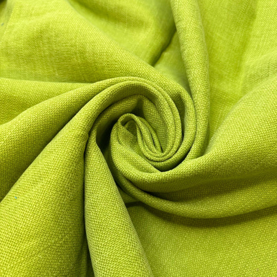 Cutting The Grass - Cotton Woven - Light Green - 1.4M Bundle - True Deadstock fabric Fabric by private - Sustainable Textile | FABCYCLE
