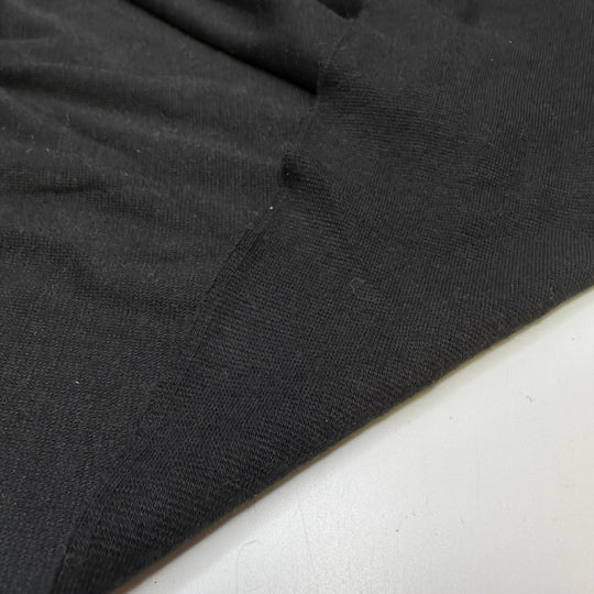 Dad Only Sweater - Rib Knit Bamboo Blend Knit - Black - Bundles - True Deadstock fabric Fabric by private - Sustainable Textile | FABCYCLE
