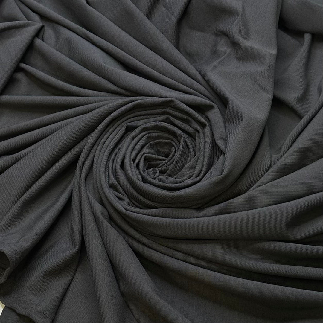 Daddy Elephant - Jersey Poly/Rayon Knit - Dark Grey - 1.5M Bundle - True Deadstock fabric Fabric by private - Sustainable Textile | FABCYCLE