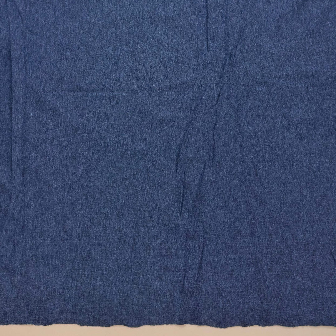 Dancing Down The River - Rib Knit Rayon Blend Knit - Dark Blue - 2.5M Bundle - True Deadstock fabric Fabric by private - Sustainable Textile | FABCYCLE