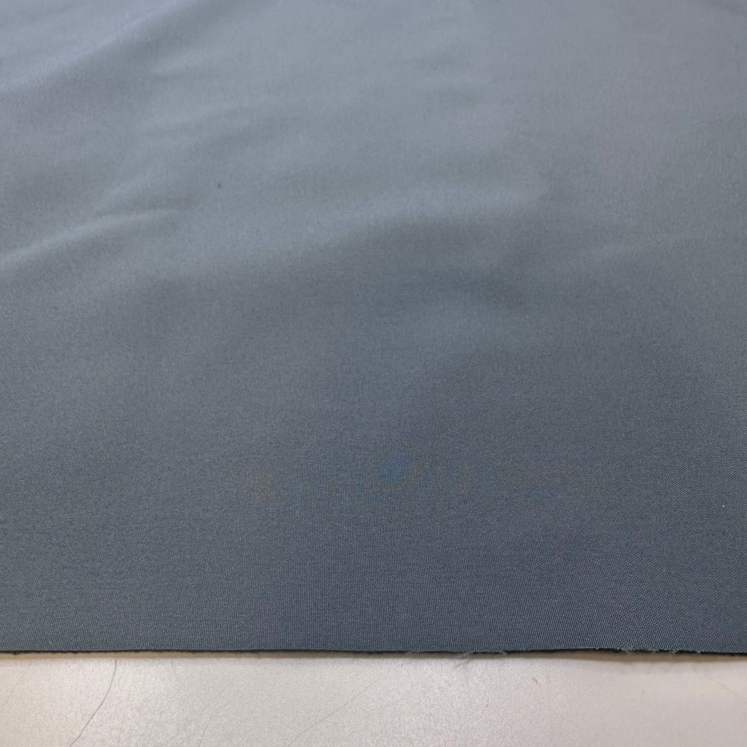 Dancing In The Rain - Water Resistant Soft Shell Fleece Nylon/Poly Woven - Light Grey/Blue - 1.5M Bundle - True Deadstock fabric Fabric by private - Sustainable Textile | FABCYCLE