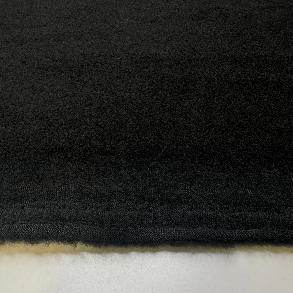 Dark Light - Fleece Poly Knit - Black - 1.4M Bundle - True Deadstock fabric Fabric by private - Sustainable Textile | FABCYCLE