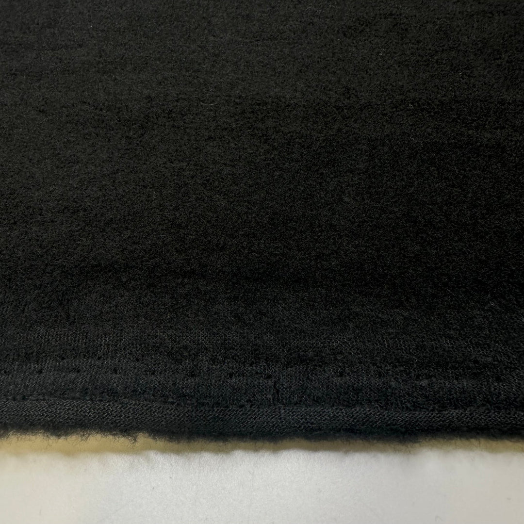 Dark Light - Fleece Poly Knit - Black - 1.4M Bundle - True Deadstock fabric Fabric by private - Sustainable Textile | FABCYCLE