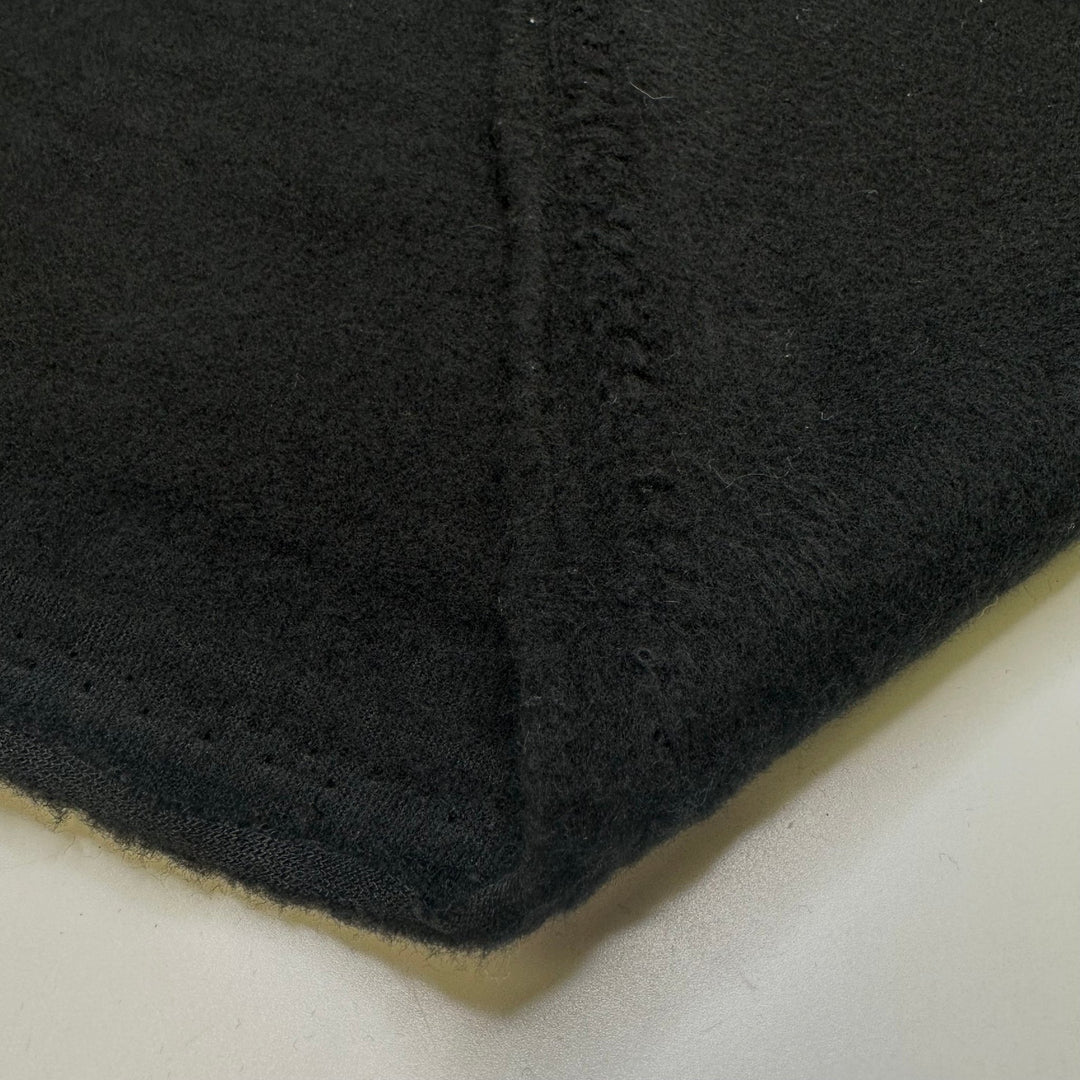 Dark Light - Fleece Poly Knit - Black - 1.4M Bundle - True Deadstock fabric Fabric by private - Sustainable Textile | FABCYCLE