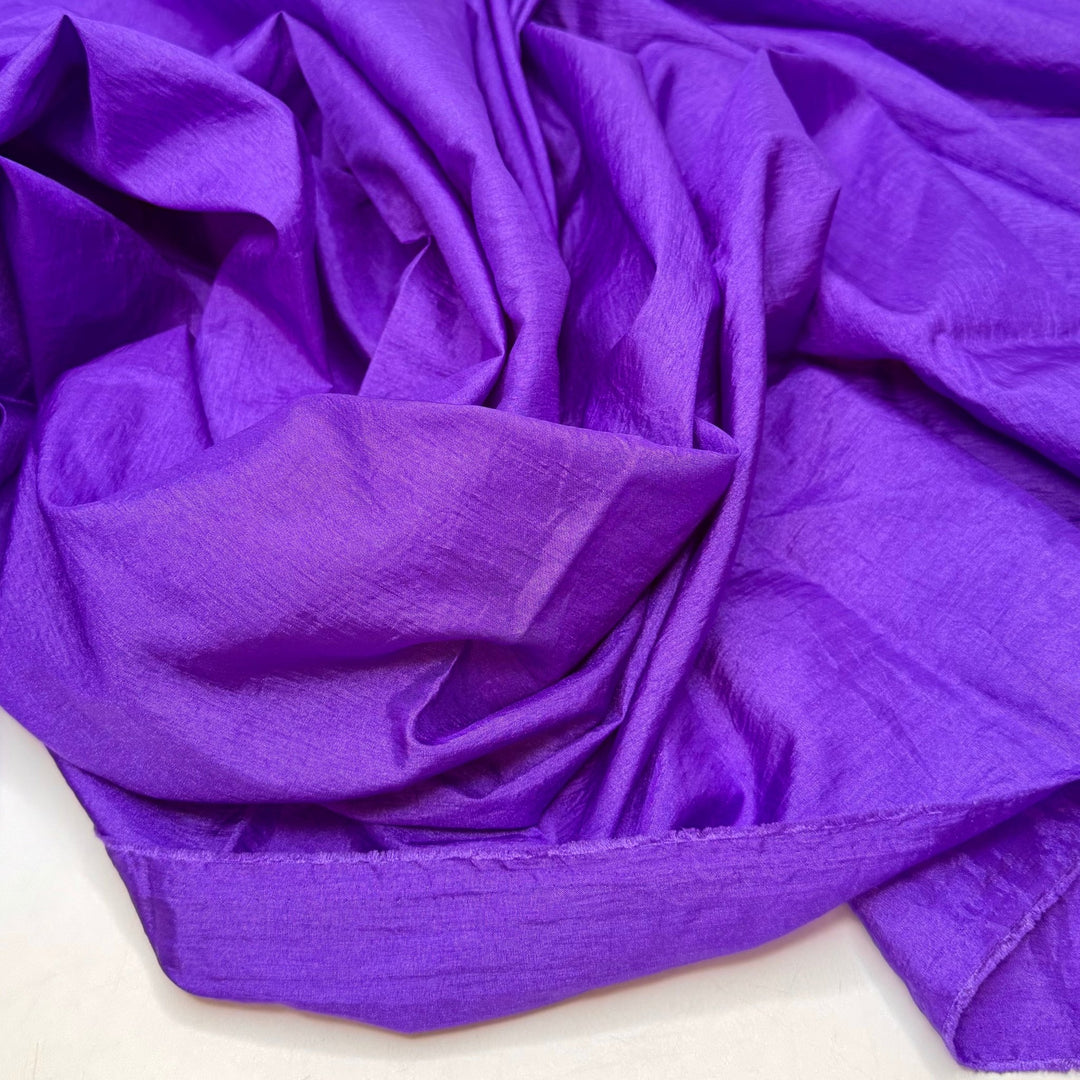 Decorating The Cake - Polyester Blend Woven - Purple - 1.65M Bundle - True Deadstock fabric Fabric by private - Sustainable Textile | FABCYCLE