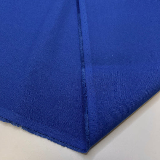 Deep Blue - Cotton Blend Woven - Dark Blue - 1M Bundle - True Deadstock fabric Fabric by private - Sustainable Textile | FABCYCLE