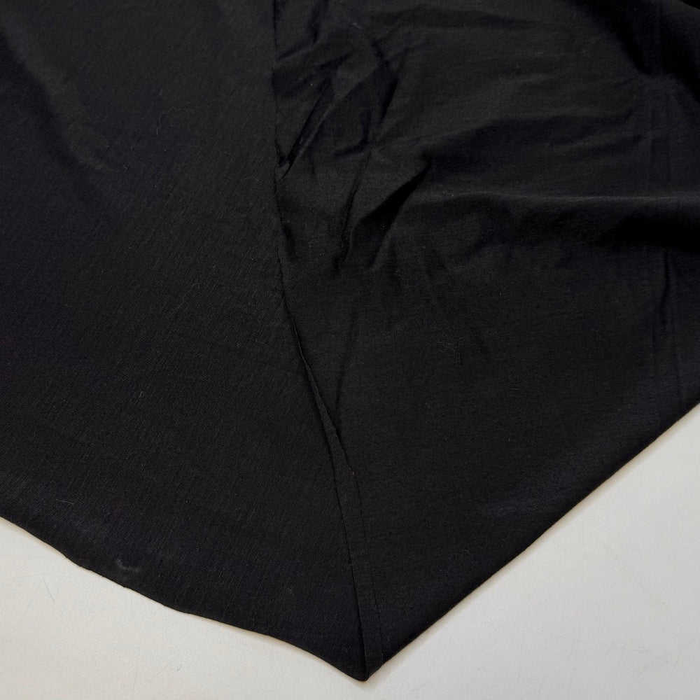 Deep Earth - Jersey Cotton Blend Knit - Black - 1.7M Bundle - True Deadstock fabric Fabric by private - Sustainable Textile | FABCYCLE