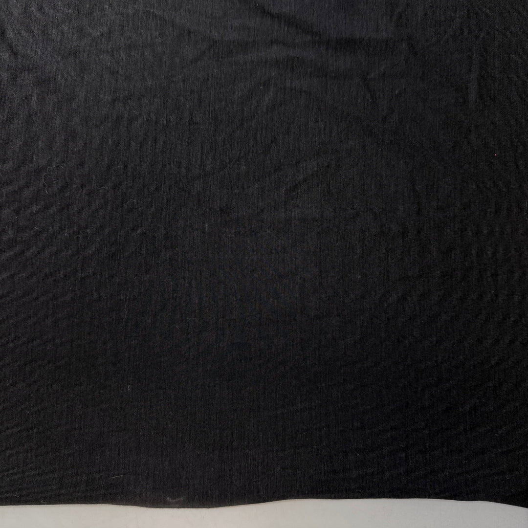Deep Earth - Jersey Cotton Blend Knit - Black - 1.7M Bundle - True Deadstock fabric Fabric by private - Sustainable Textile | FABCYCLE