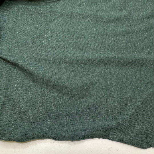 Deep Mountain Side - Jersey Linen Blend Knit - Dark Green - Bundles - True Deadstock fabric Fabric by private - Sustainable Textile | FABCYCLE