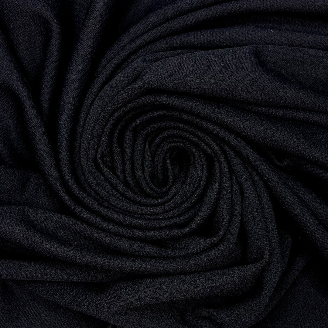 Deep Sea Diving - Interlock Polyester Blend Knit - Navy - 3.1M Bundle - True Deadstock fabric Fabric by private - Sustainable Textile | FABCYCLE