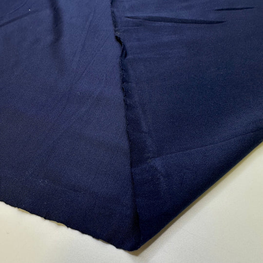 Deep Sea Fishing - Chitosante Poly/Spandex Knit - Navy - 3M Bundle - True Deadstock fabric Fabric by private - Sustainable Textile | FABCYCLE