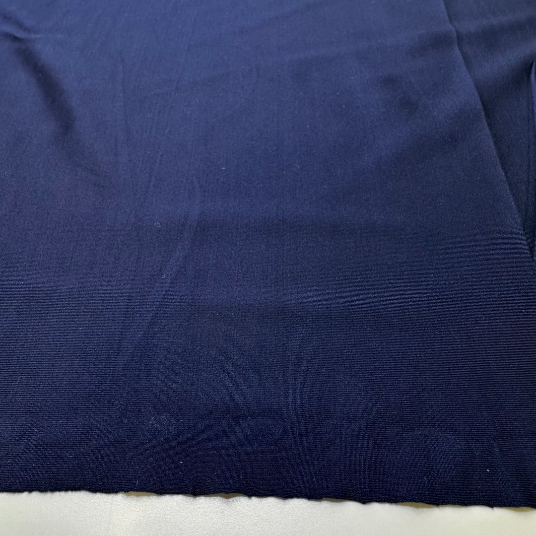 Deep Sea Fishing - Chitosante Poly/Spandex Knit - Navy - 3M Bundle - True Deadstock fabric Fabric by private - Sustainable Textile | FABCYCLE