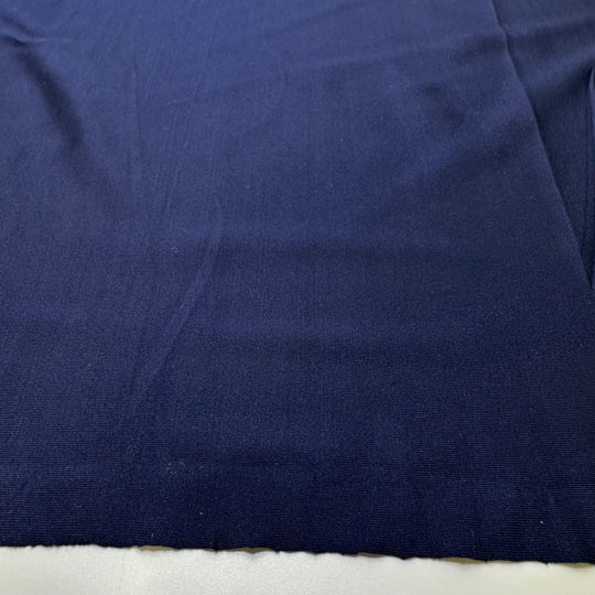 Deep Sea Fishing - Chitosante Poly/Spandex Knit - Navy - 3M Bundle - True Deadstock fabric Fabric by private - Sustainable Textile | FABCYCLE