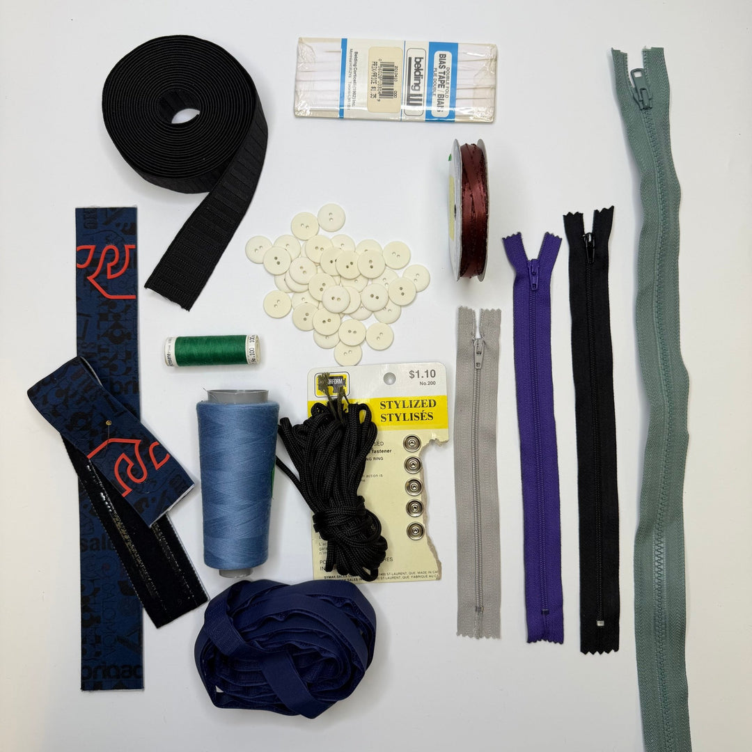 Deep Thought - Supplies Grab Bag - Multi - Pack - True Deadstock supplies Fabric by private - Sustainable Textile | FABCYCLE