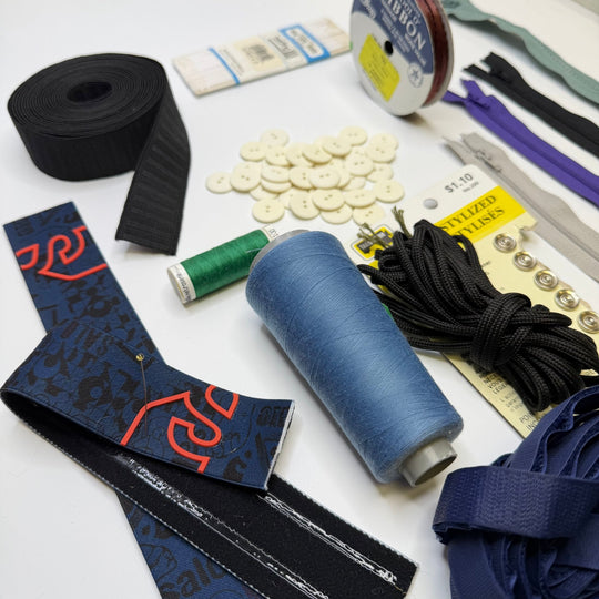 Deep Thought - Supplies Grab Bag - Multi - Pack - True Deadstock supplies Fabric by private - Sustainable Textile | FABCYCLE