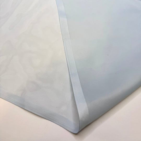 Defrost The Turkey - Polyester Blend Woven - Light Blue - Bundles - True Deadstock fabric Fabric by private - Sustainable Textile | FABCYCLE