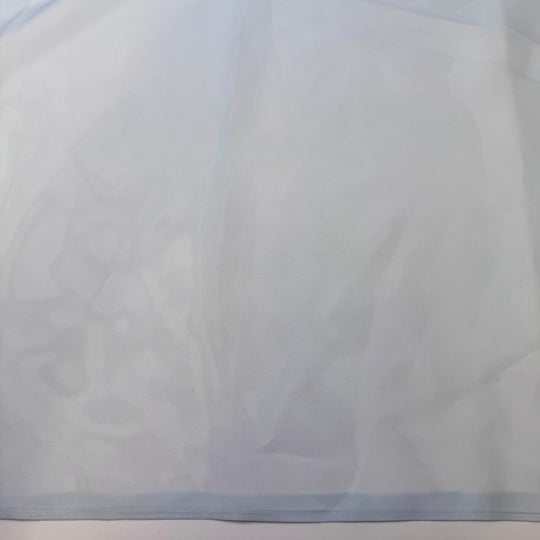Defrost The Turkey - Polyester Blend Woven - Light Blue - Bundles - True Deadstock fabric Fabric by private - Sustainable Textile | FABCYCLE