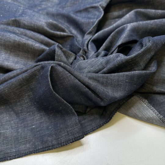 Denim Everything - Denim Cotton Woven - Navy - 1M Bundle - True Deadstock fabric Fabric by private - Sustainable Textile | FABCYCLE