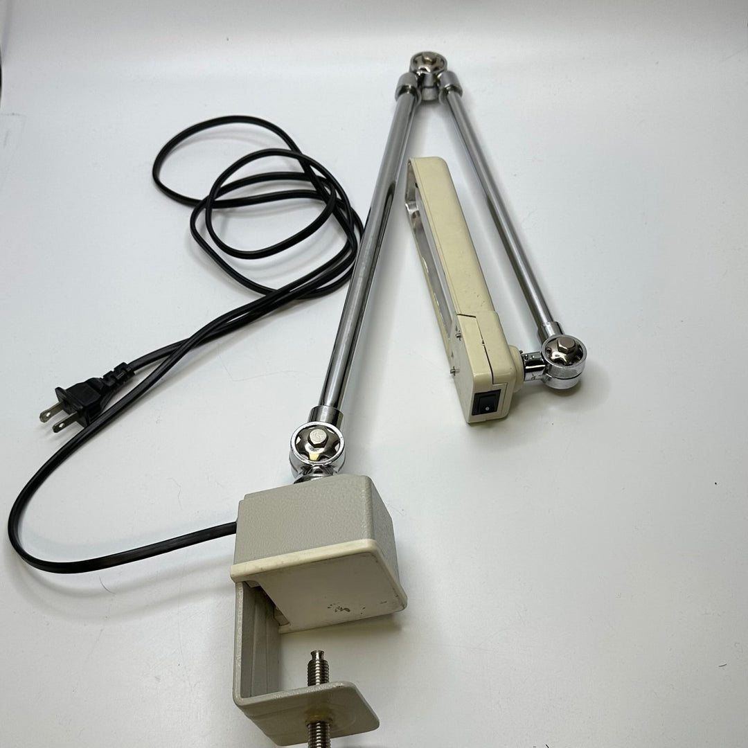 Desk Light Tools - Silver/Cream - Individual - True Deadstock supplies Fabric by private - Sustainable Textile | FABCYCLE