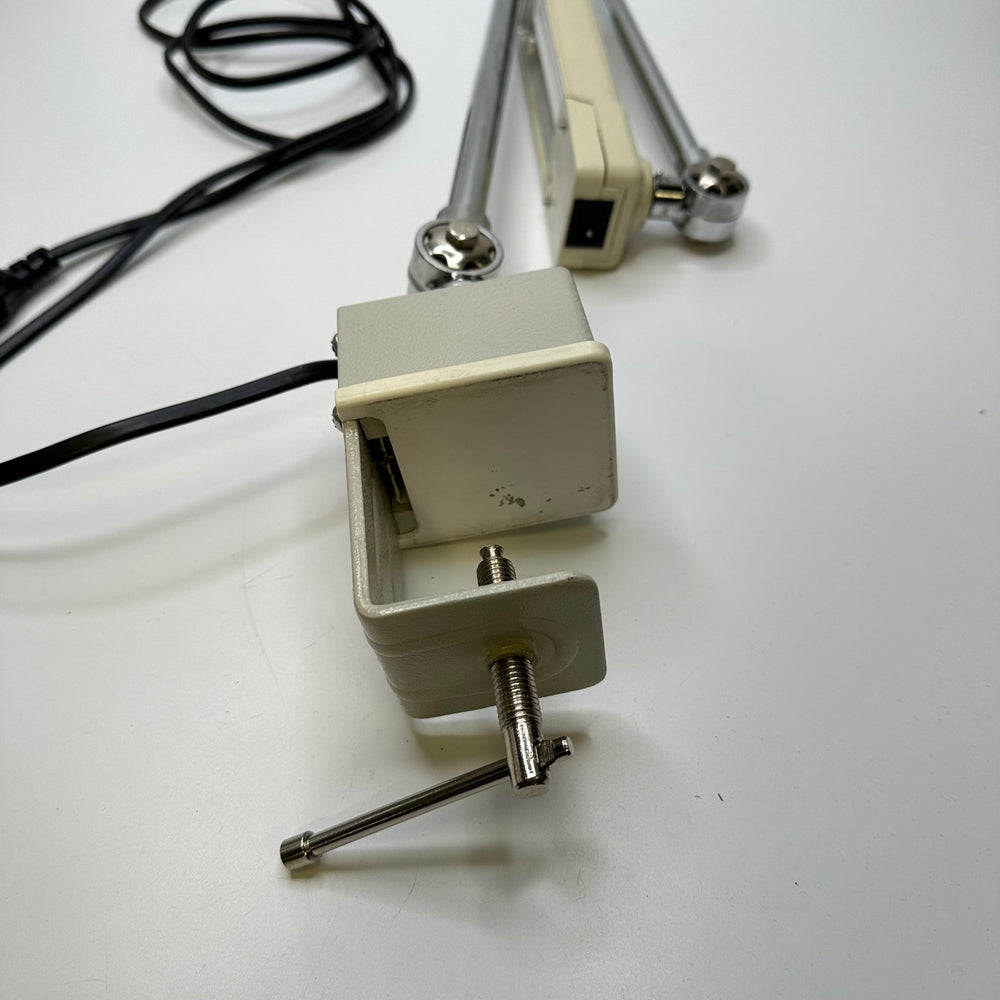 Desk Light Tools - Silver/Cream - Individual - True Deadstock supplies Fabric by private - Sustainable Textile | FABCYCLE