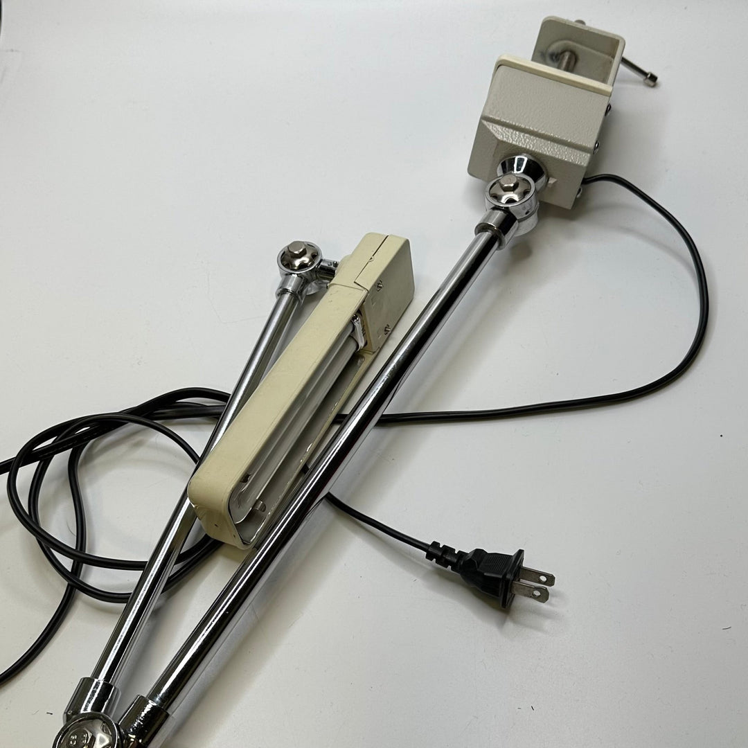 Desk Light Tools - Silver/Cream - Individual - True Deadstock supplies Fabric by private - Sustainable Textile | FABCYCLE