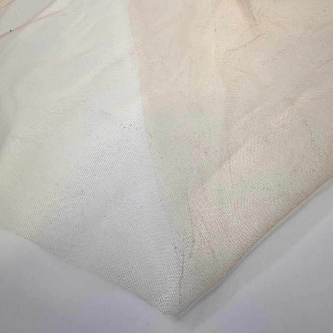 Dessert Spread - Tulle Poly Woven - Light Beige - 1.8M Bundle - True Deadstock fabric Fabric by private - Sustainable Textile | FABCYCLE