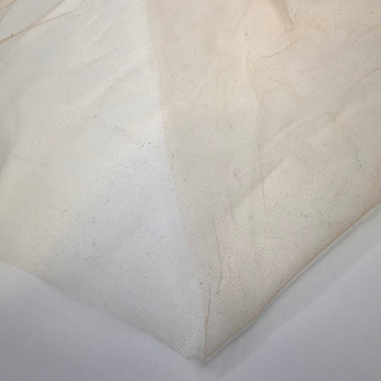 Dessert Spread - Tulle Poly Woven - Light Beige - 1.8M Bundle - True Deadstock fabric Fabric by private - Sustainable Textile | FABCYCLE