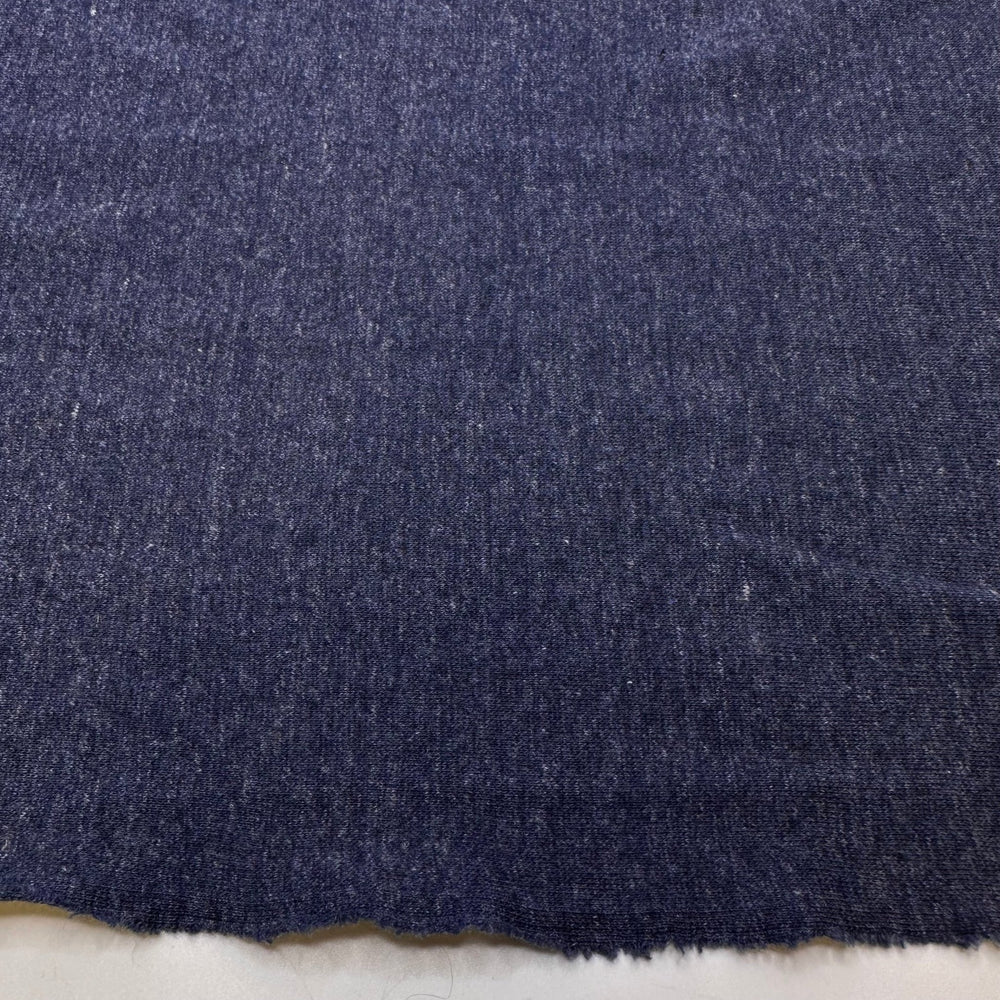 Dessert Table - Natural Blend Knit - Light Navy - 1.25M Bundle - True Deadstock fabric Fabric by private - Sustainable Textile | FABCYCLE