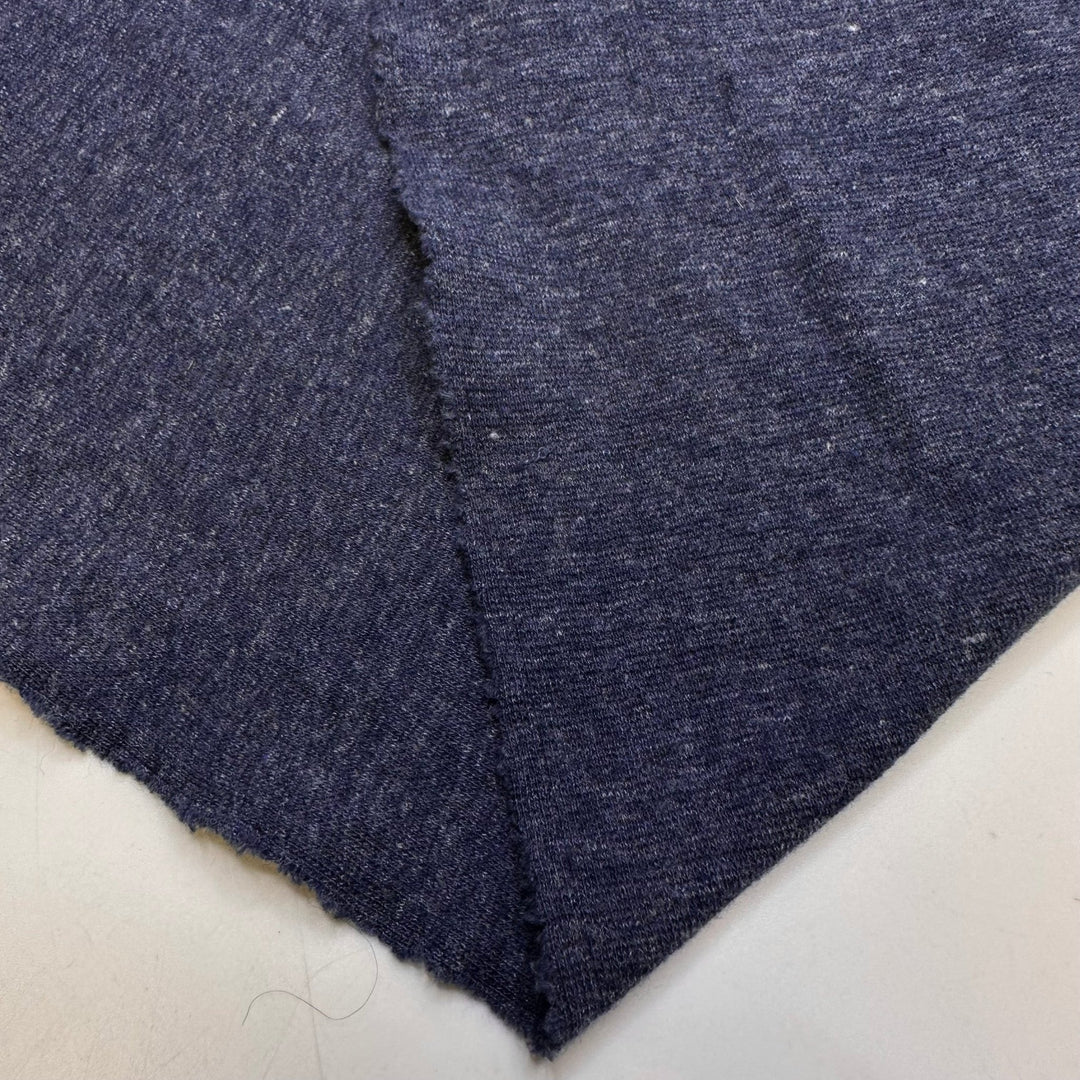 Dessert Table - Natural Blend Knit - Light Navy - 1.25M Bundle - True Deadstock fabric Fabric by private - Sustainable Textile | FABCYCLE