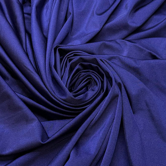 Diamonds Inside - Water Resistant Poly/Spandex Knit - Dark Blue - 2M Bundle - True Deadstock fabric Fabric by private - Sustainable Textile | FABCYCLE