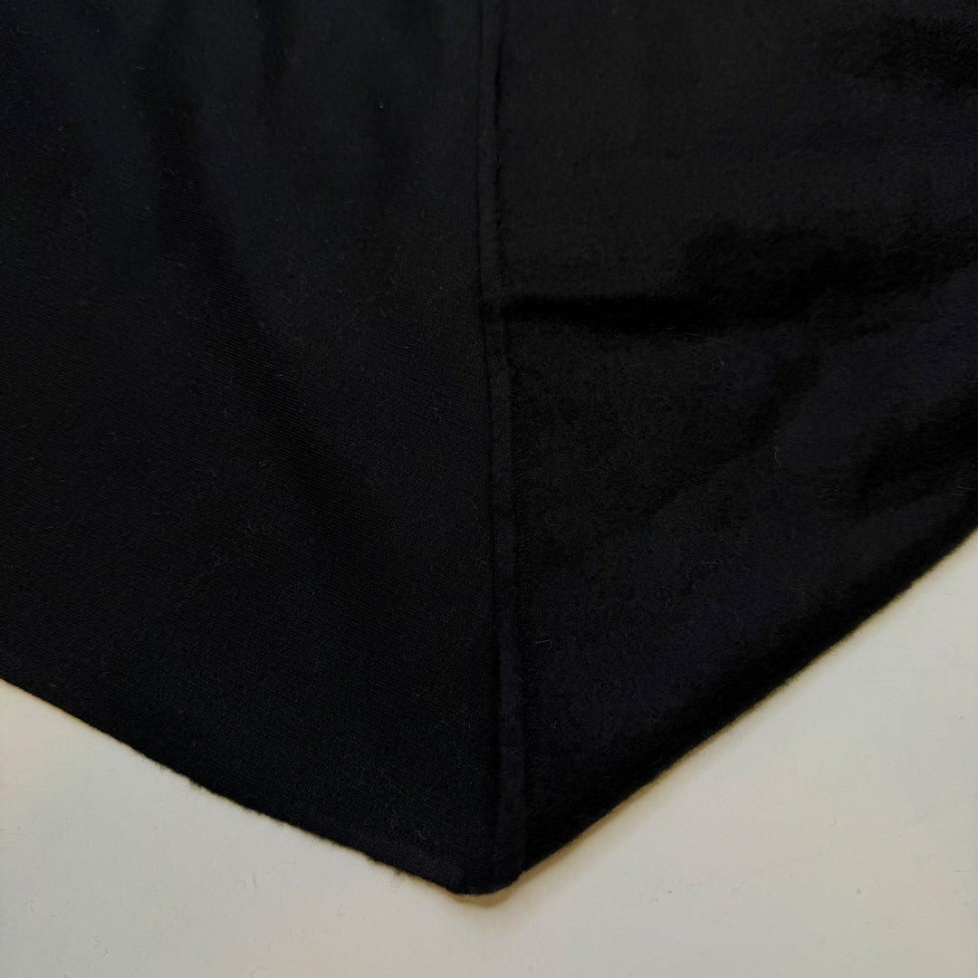 Digging In The Brush - Jersey Fleece Cotton Knit - Black - 1.9M Bundle - True Deadstock fabric Fabric by private - Sustainable Textile | FABCYCLE