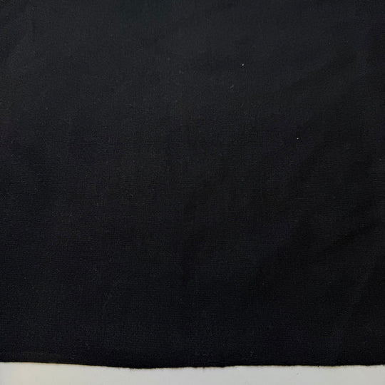 Digging In The Brush - Jersey Fleece Cotton Knit - Black - 1.9M Bundle - True Deadstock fabric Fabric by private - Sustainable Textile | FABCYCLE