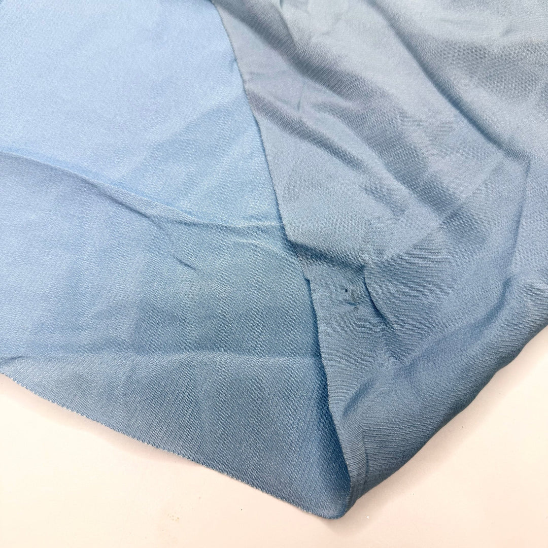 Dignified DJ - Polyester Blend Woven - Light Blue - 1.2M Bundle - True Deadstock fabric Fabric by private - Sustainable Textile | FABCYCLE