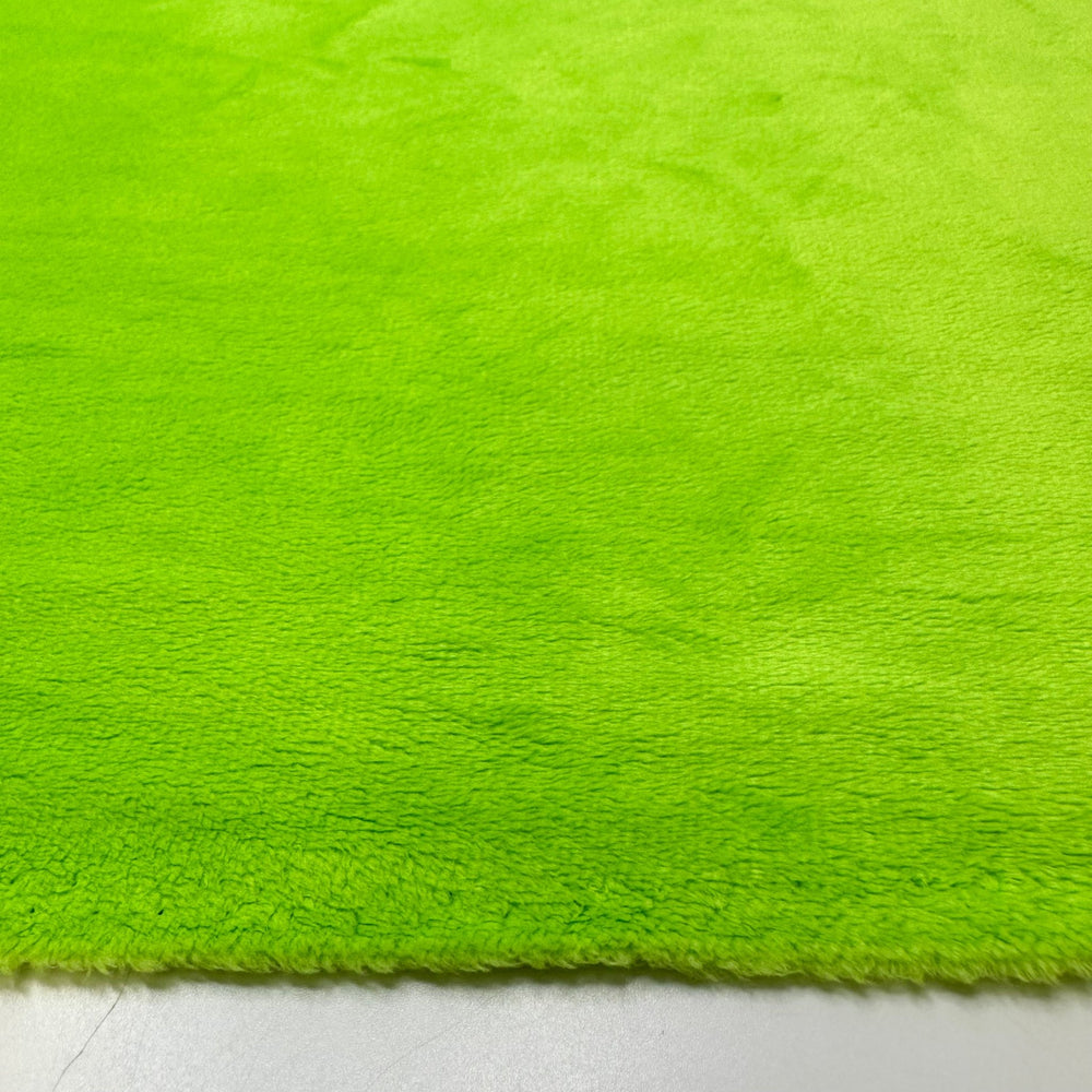 Dinosaur Costumes Ideas - Minky Polyester Blend Knit - Neon Green - 3.9M Bundle - True Deadstock fabric Fabric by private - Sustainable Textile | FABCYCLE