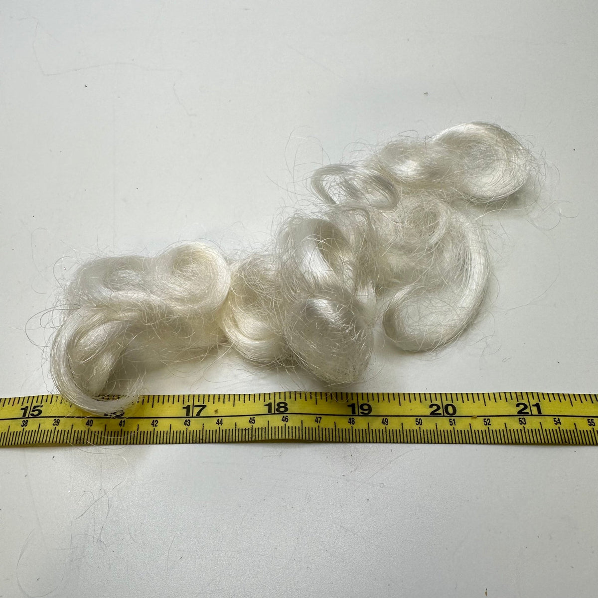 Doll Hair Accessories - White - Individual - True Deadstock supplies Fabric by private - Sustainable Textile | FABCYCLE