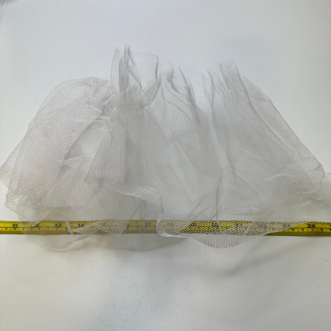 Doll Tulle Skirt Accessories - White - Individual - True Deadstock supplies Fabric by private - Sustainable Textile | FABCYCLE
