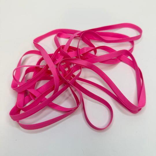 ¼" Double Fold Woven Bias Tape - Pink - 3M Bundle - True Deadstock supplies Fabric by private - Sustainable Textile | FABCYCLE