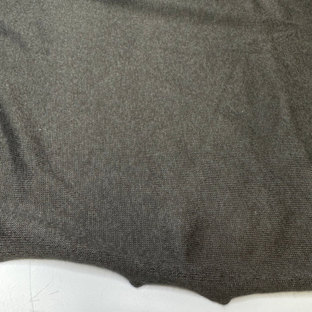 Down To Earth - Sweater Knit Rayon/Cotton Knit - Dark Grey - 2M Bundle - True Deadstock fabric Fabric by private - Sustainable Textile | FABCYCLE
