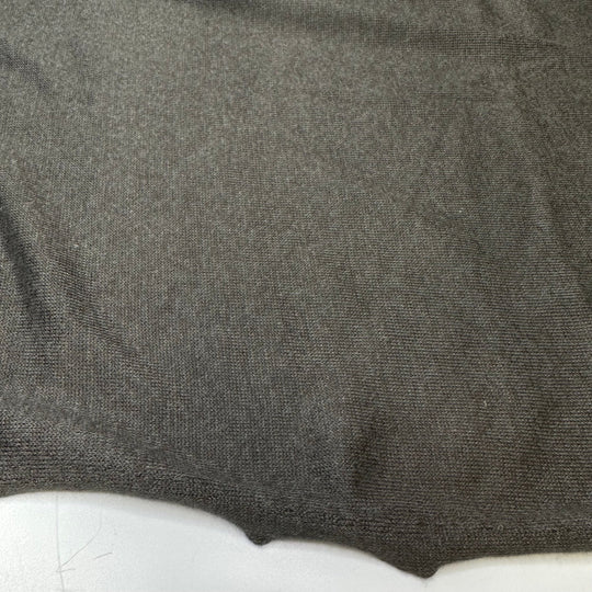 Down To Earth - Sweater Knit Rayon/Cotton Knit - Dark Grey - 2M Bundle - True Deadstock fabric Fabric by private - Sustainable Textile | FABCYCLE