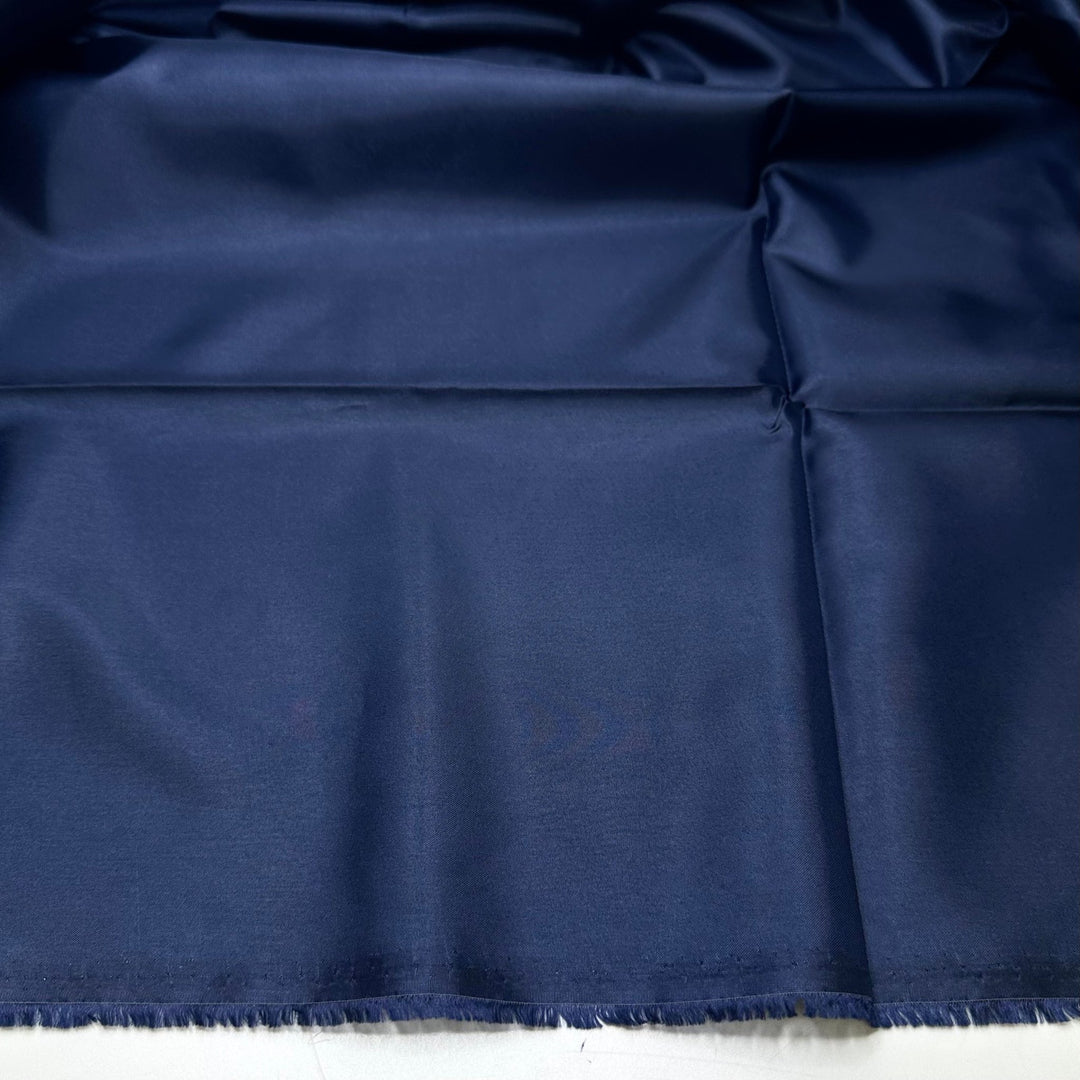 Down With The Blues - Sateen Poly Woven - Navy - Bundles - True Deadstock fabric Fabric by private - Sustainable Textile | FABCYCLE