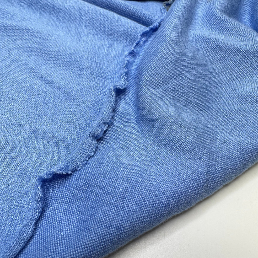 Dream Falling - Sweater Knit Rayon/Cotton Knit - Light Blue - Bundles - True Deadstock fabric Fabric by private - Sustainable Textile | FABCYCLE
