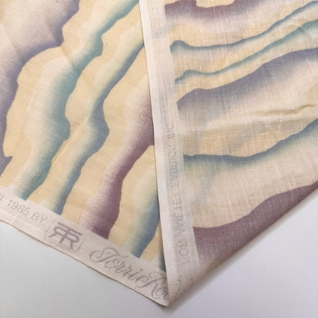Dreamscape - Vintage Cotton Blend Woven - Cream Multi Abstract - Bundles - True Deadstock fabric Fabric by private - Sustainable Textile | FABCYCLE