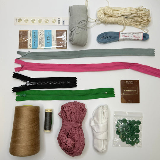 Dressing Dolly - Supplies Grab Bag - Multi - Pack - True Deadstock supplies Fabric by private - Sustainable Textile | FABCYCLE