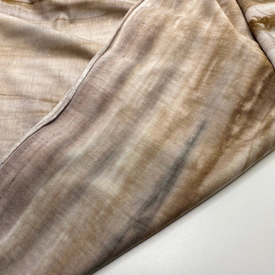Driftwood - Jersey Bamboo Blend Knit - Grey/Beige Abstract Tie Dye - Bundles - True Deadstock fabric Fabric by private - Sustainable Textile | FABCYCLE