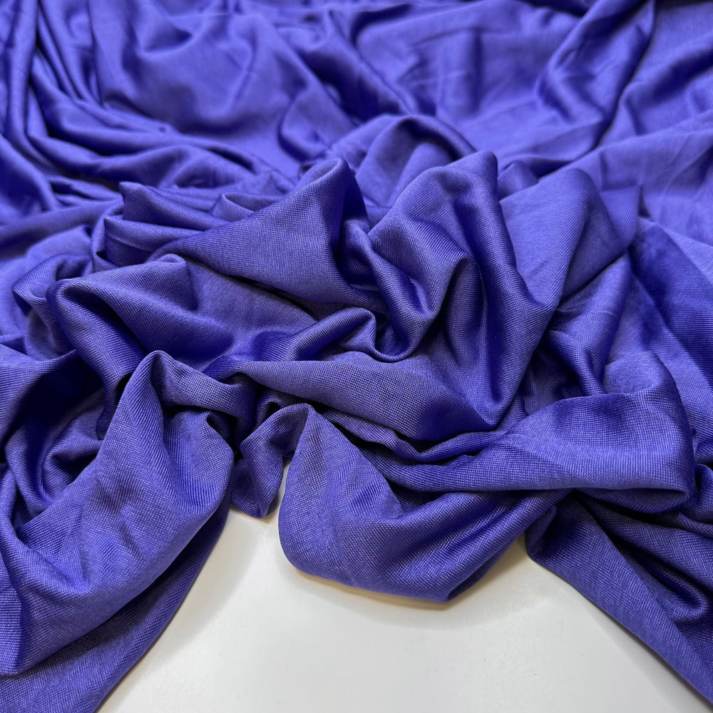 Drowning In Your Love - Polyester Blend Knit - Dark Blue - 3.4M Bundle - True Deadstock fabric Fabric by private - Sustainable Textile | FABCYCLE