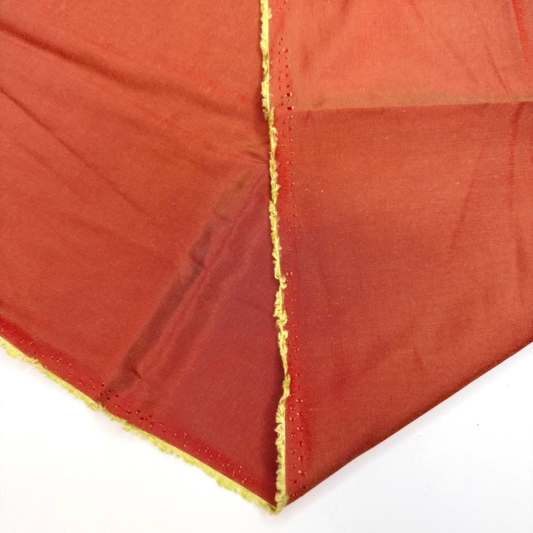 Duality Of Love - Polyester Blend Woven - Light Red/Green - Bundles - True Deadstock fabric Fabric by private - Sustainable Textile | FABCYCLE