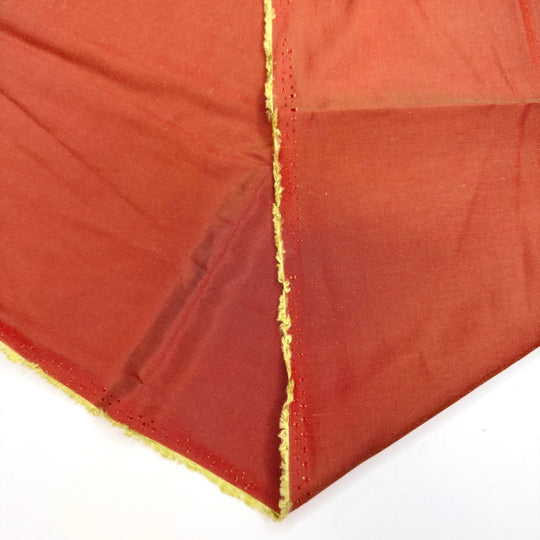 Duality Of Love - Polyester Blend Woven - Light Red/Green - Bundles - True Deadstock fabric Fabric by private - Sustainable Textile | FABCYCLE