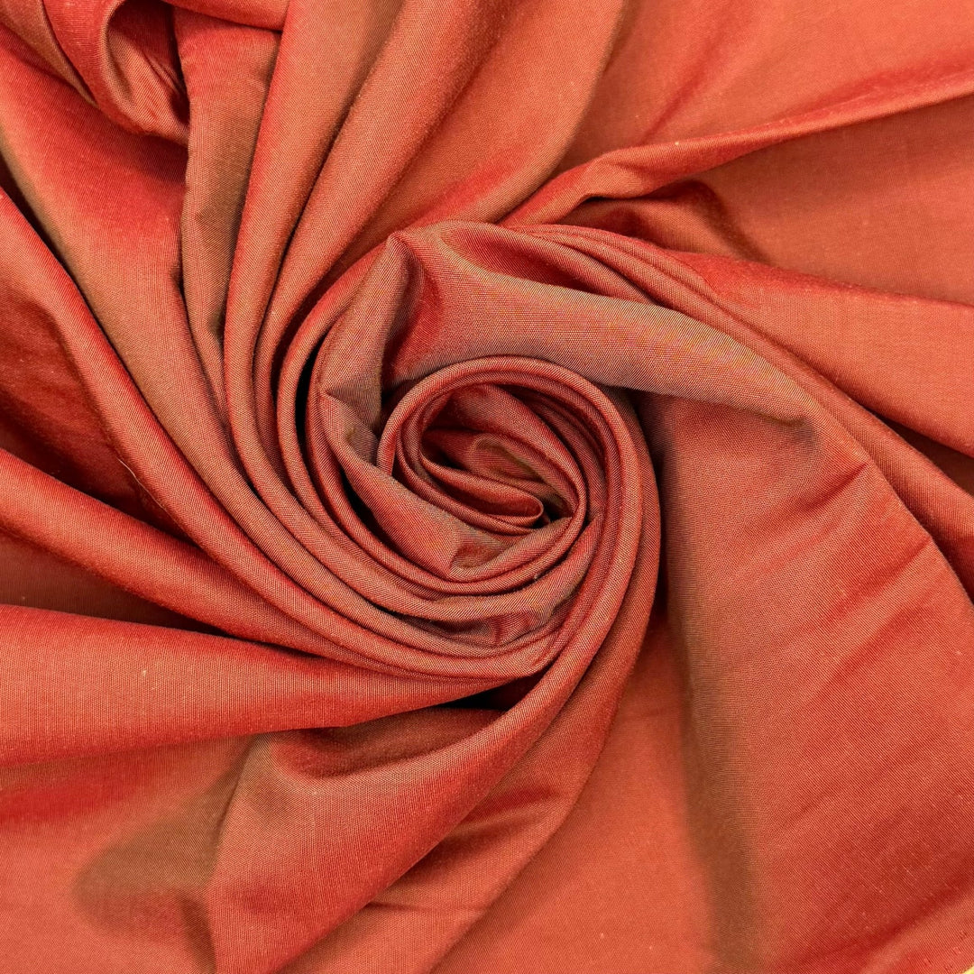 Duality Of Love - Polyester Blend Woven - Light Red/Green - Bundles - True Deadstock fabric Fabric by private - Sustainable Textile | FABCYCLE