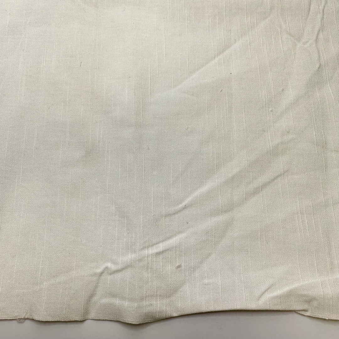 Dust In The Air - Natural Blend Woven - Light Cream - 1M Bundle - True Deadstock fabric Fabric by private - Sustainable Textile | FABCYCLE