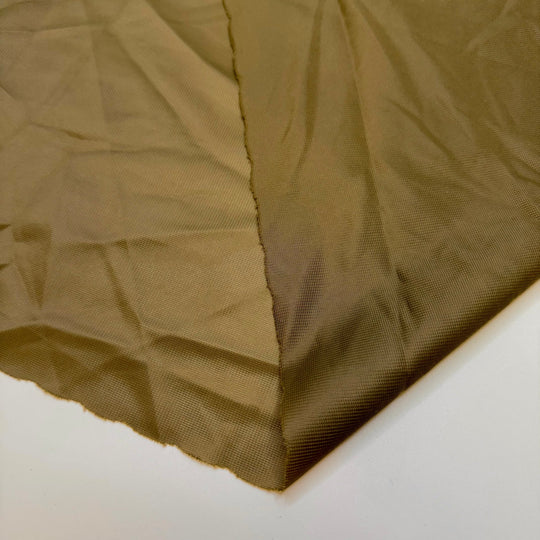Dusting Off My Sewing Machine - Polyester Blend Knit - Dark Beige - 1.9M Bundle - True Deadstock fabric Fabric by private - Sustainable Textile | FABCYCLE